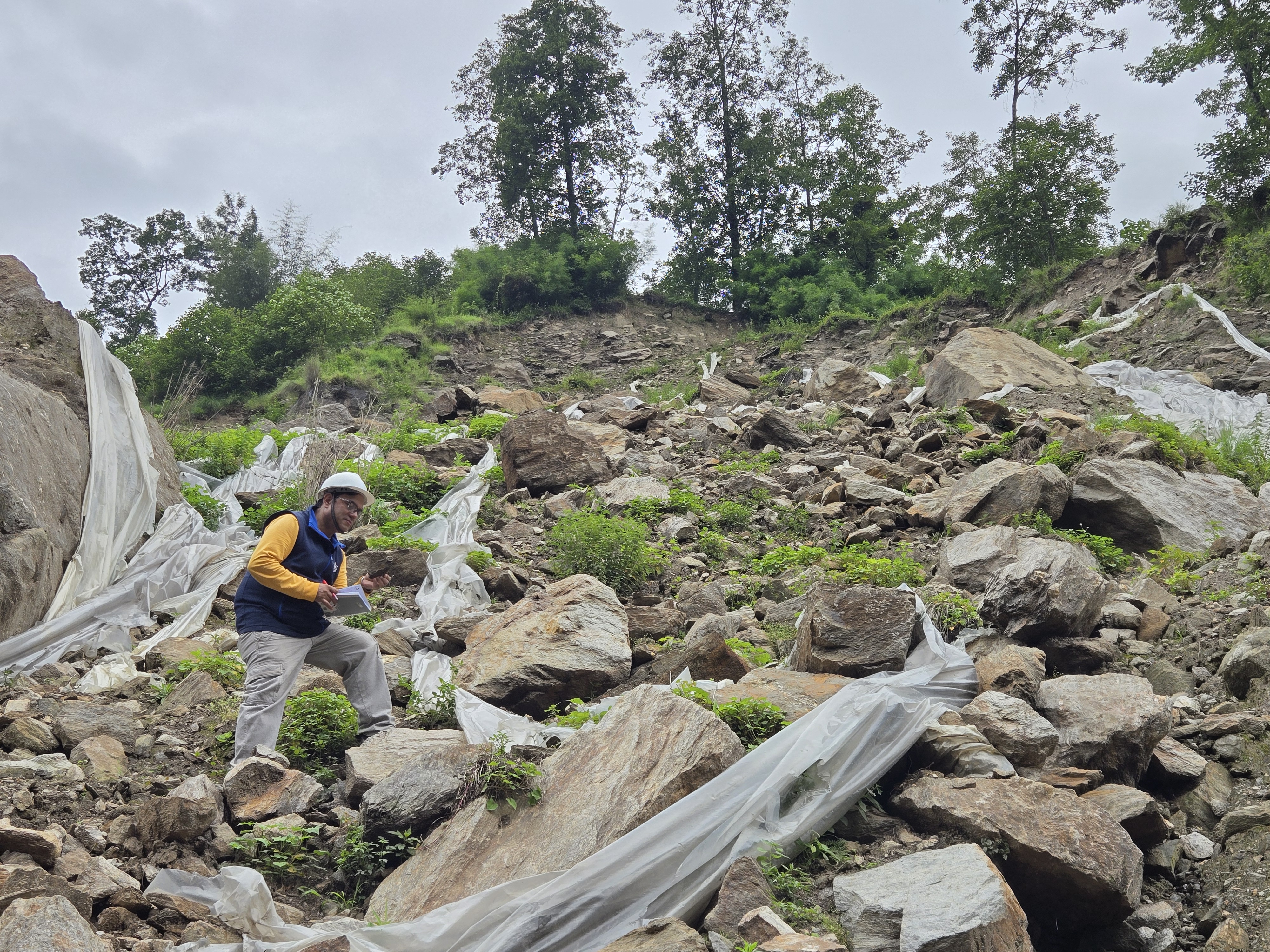Landslide investigation