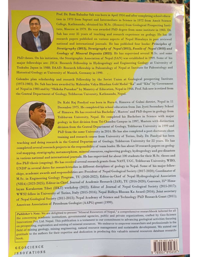 MInerals resource of Nepal